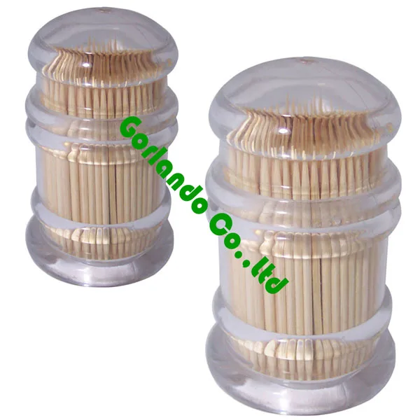 
Promotion 65mm Bulk Bamboo Toothpicks in bottle 