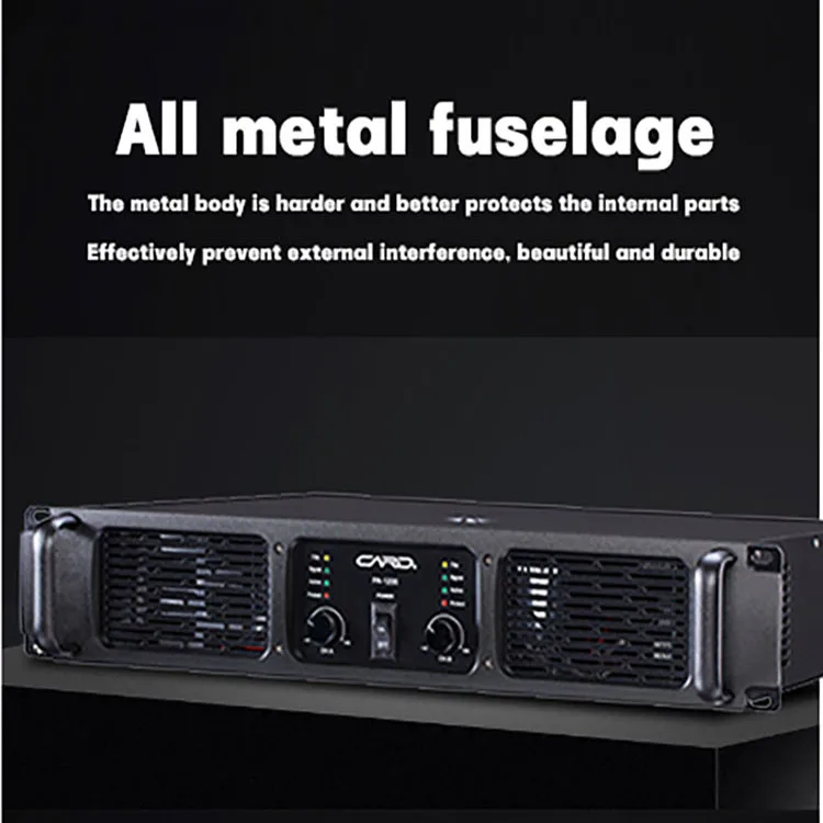 Portable Professional Indoor Sound System Power Amplifier 800w Output Class H Radio Station 1u Power Amplifier