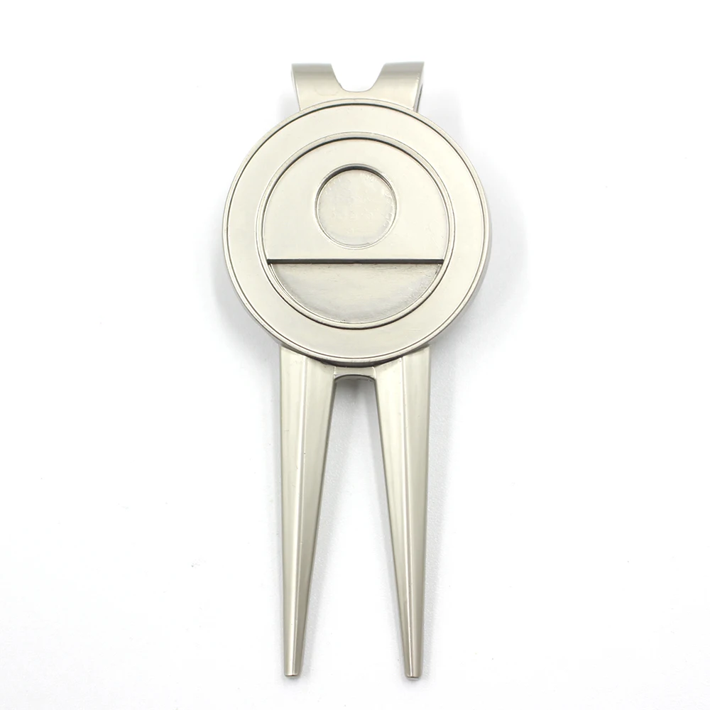 Professional Factory Custom Metal Golf With Logo Design Golf Ball Marker Hat Clip Custom Enamel Golf Ball Marker