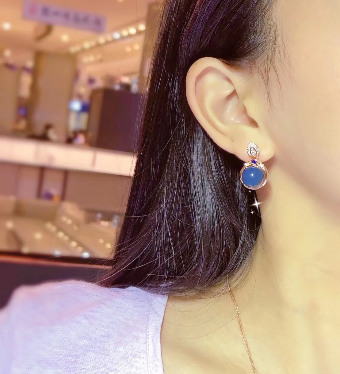 natural pure amber. luxury classic stylish necklace earring set. top quality. fantastic design for women