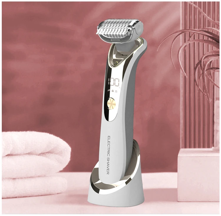 ladyshave bikini trimmer and shaver rechargeable waterproof electric razor for women