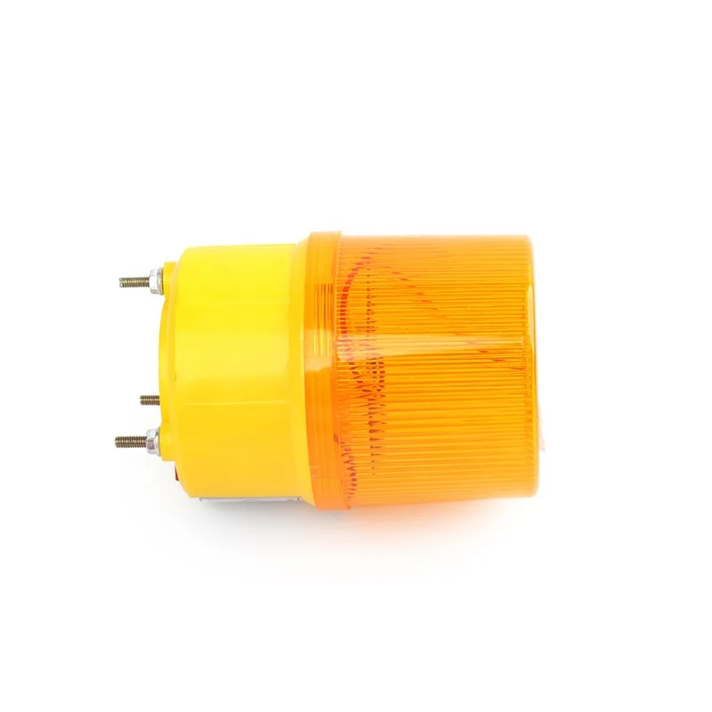 Traffic Led Audible Warning Strobe Lights Lte-5103k Ac 110v 220v Yellow Magnetic Led Fashing Warning Lights With Siren