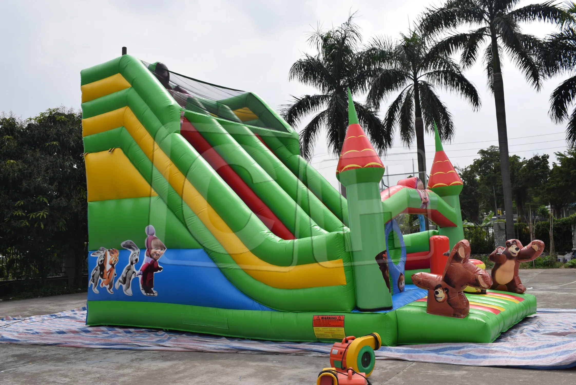 Competitive Price Customization Outdoor Inflatable Water Slide For Kids And Adults