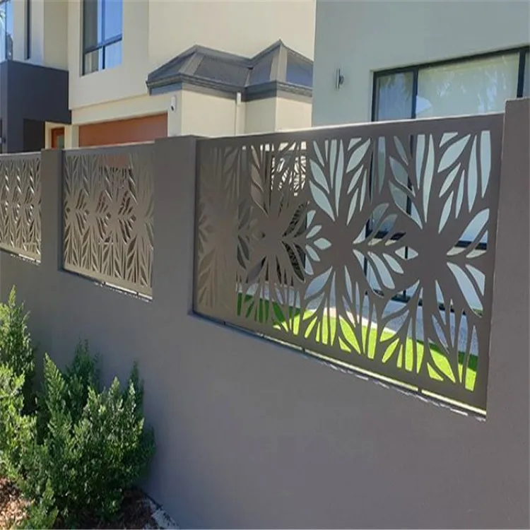 Decorative Metal Wire Mesh / Privacy Screens/ Outdoor Laser Cut Screen
