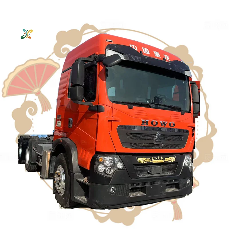 Sinotruk 4x2 G480 540 л.с. Sitrak C7h 6X4 трактор грузовик CNG грузовики HOWO тягач для Guyana