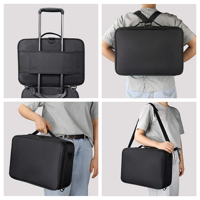  Cosmetic bag cosmetic organizer makeup case for beauty artists