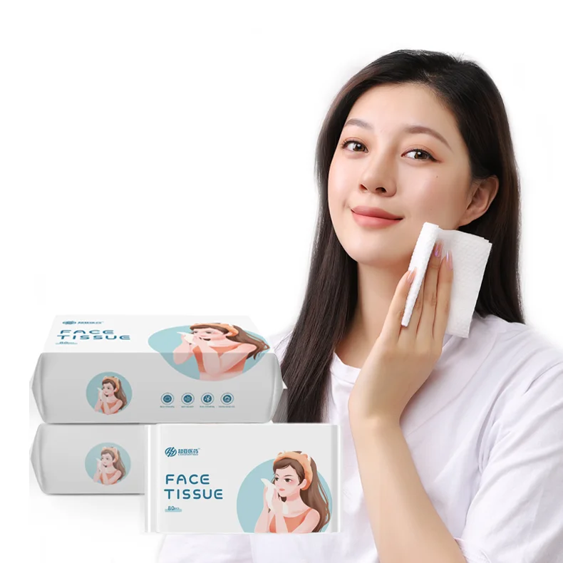 Customized 2ply virgin wood pulp soft paper tissue factory price oem package industrial usage paper tissue