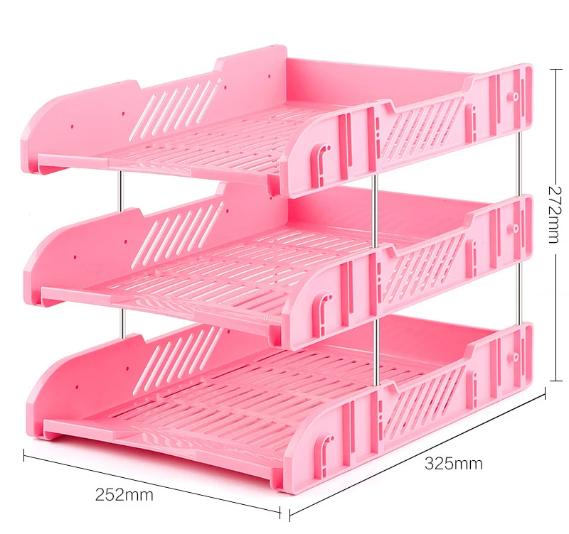  A4 file tray File bar Desktop office supplies management data storage shelf on the third