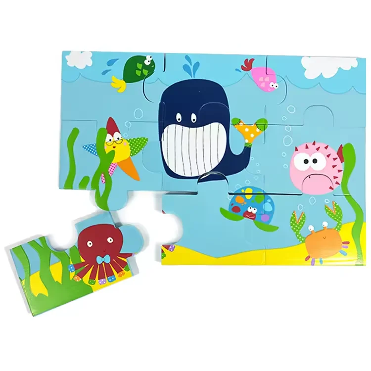 XYF Customized 1/5 EVA foam jigsaw puzzle DIY children educational toys foam puzzle mat