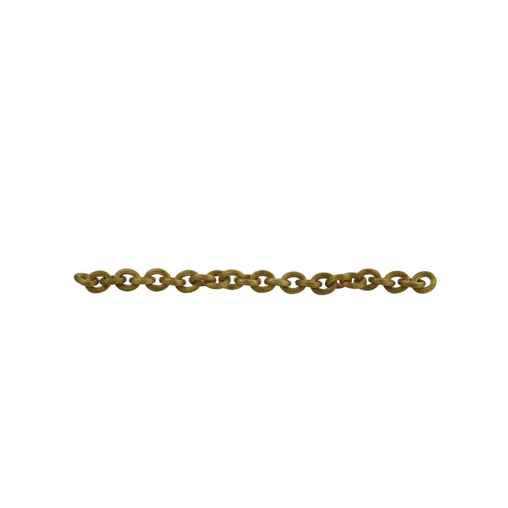 Supplier Of Brass Chain twisted Golden Chain Cable Link Handmade Chain For Jewelry Making
