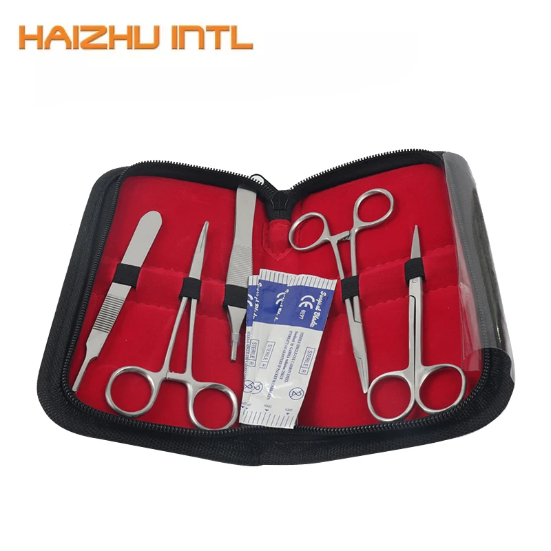 High Quality Complete Suture Practice Kit De Practice de Sutura, Suture Kit Skin Suture Pad