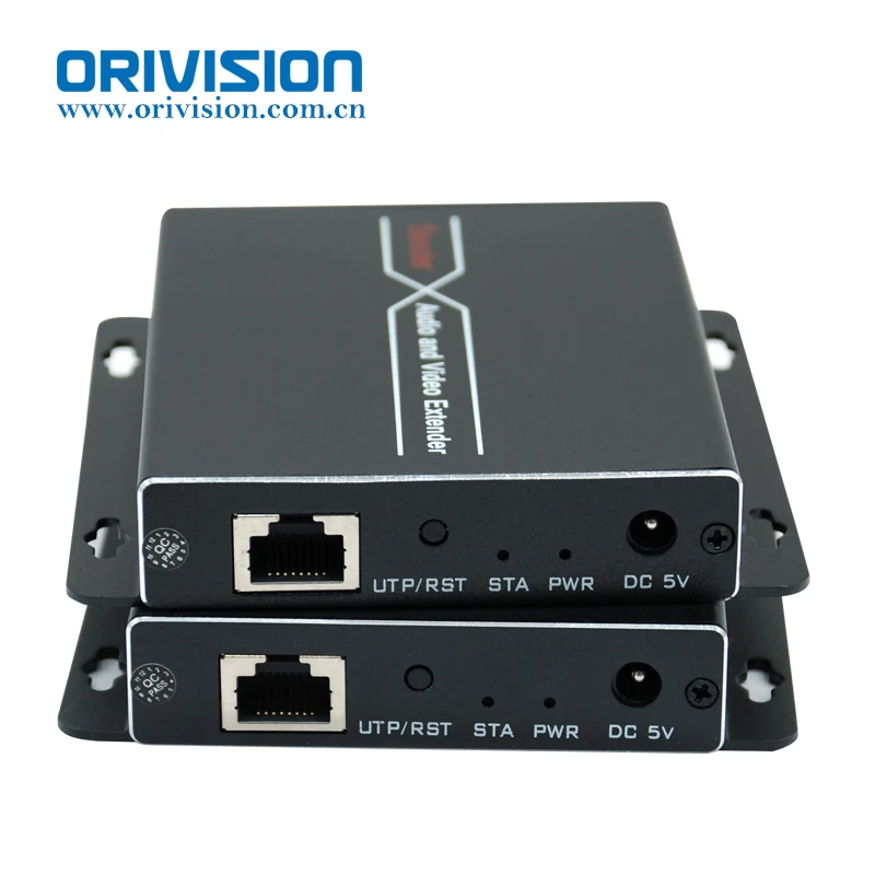 ORIVISION HDMI Extender 120m Over Ethernet RJ45 1080P60Hz HDMI Transmitter and Receiver With IR