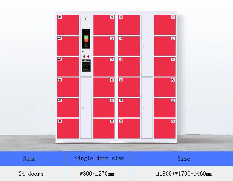Casillero inteligente Outdoor Delivery Intelligent safe Smart Locker system Digital  Electronic Deposit parcel locker