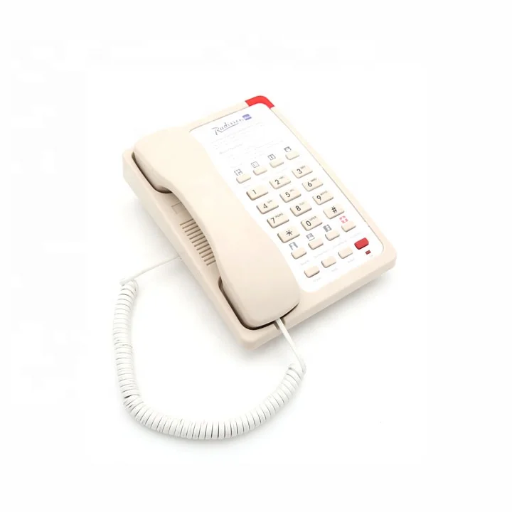 China Nice Design Hotel Guestroom Telephone Compatible With Most PABX Systems And Support Speakerphone
