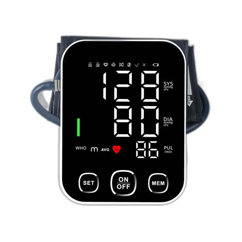 Factory Price Customization Voice Upper Arm Blood Pressure Monitors With 198 Memory