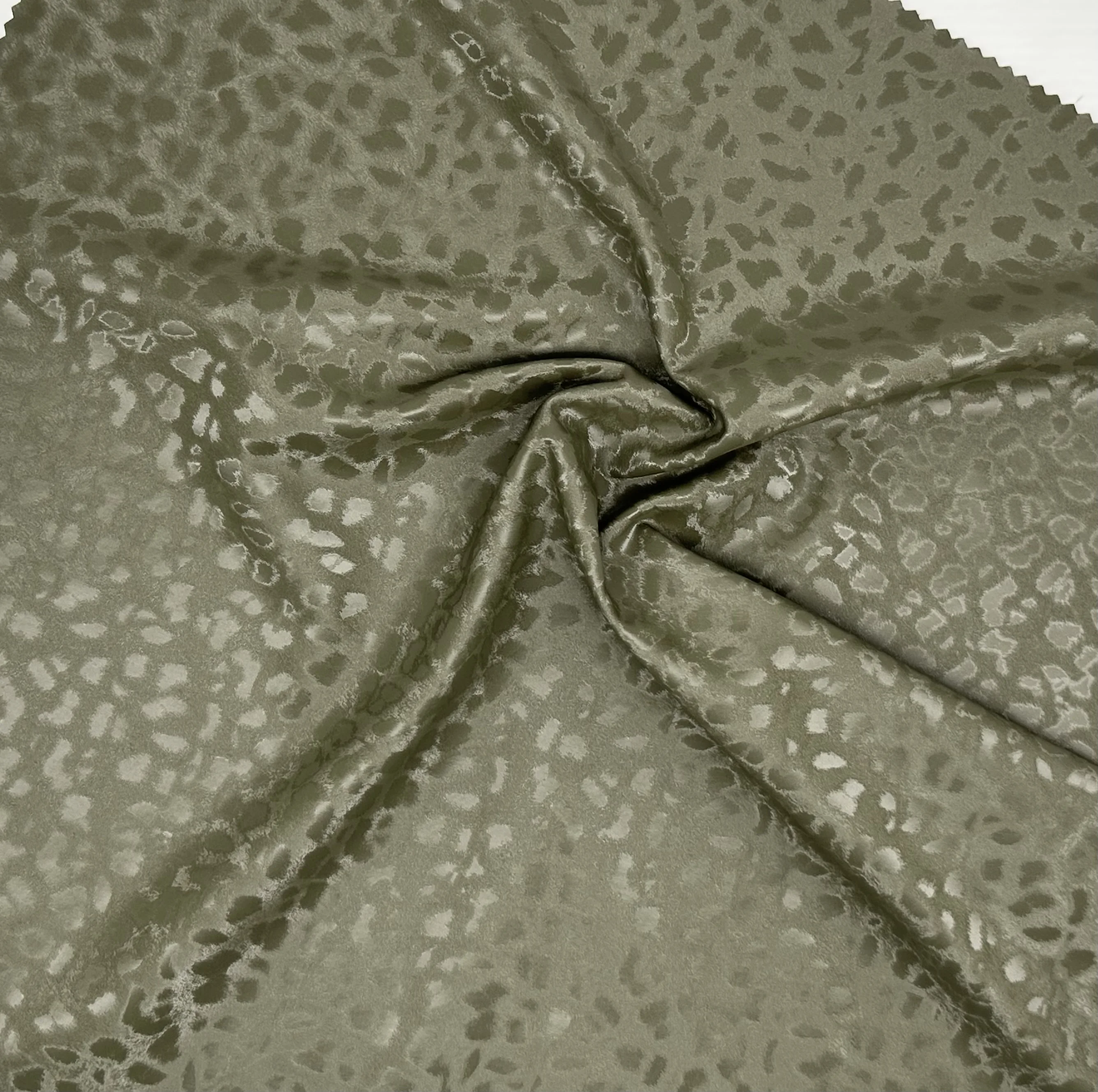 Suede Backing Soft Pu 4 Way Stretchy Leather for Garment Leopard Printed Faux Leather Skirts For Women