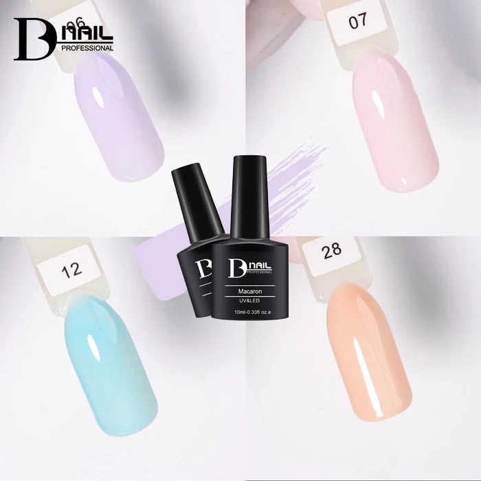 Candy color collection UV Gel nail supplies popular nails polish colour uv gel