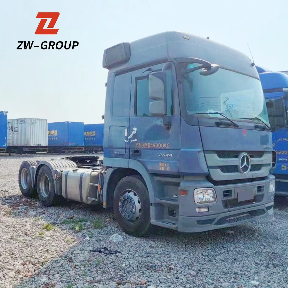 Used Ben Z Truck 6X4 Actros 2644 Second Hand Traction Head Tractor