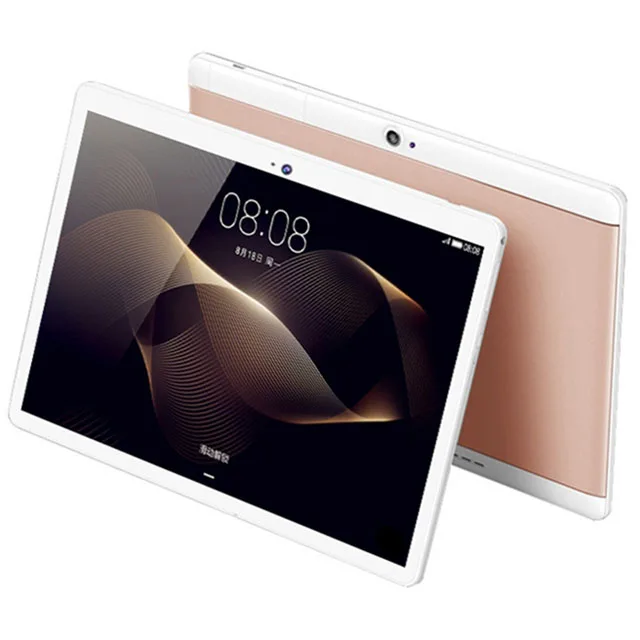 New slim  10.1 inch 4GB 64GB MTK 6592  IPS screen android tablet with Dual sim card slot