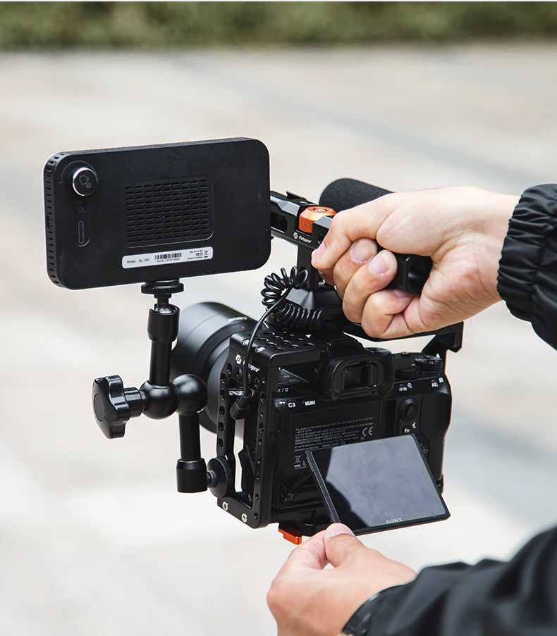 IStabilizer, корпус из алюминиевого сплава с верхней ручкой для цифровой зеркальной камеры Sony A7 III /A9 III