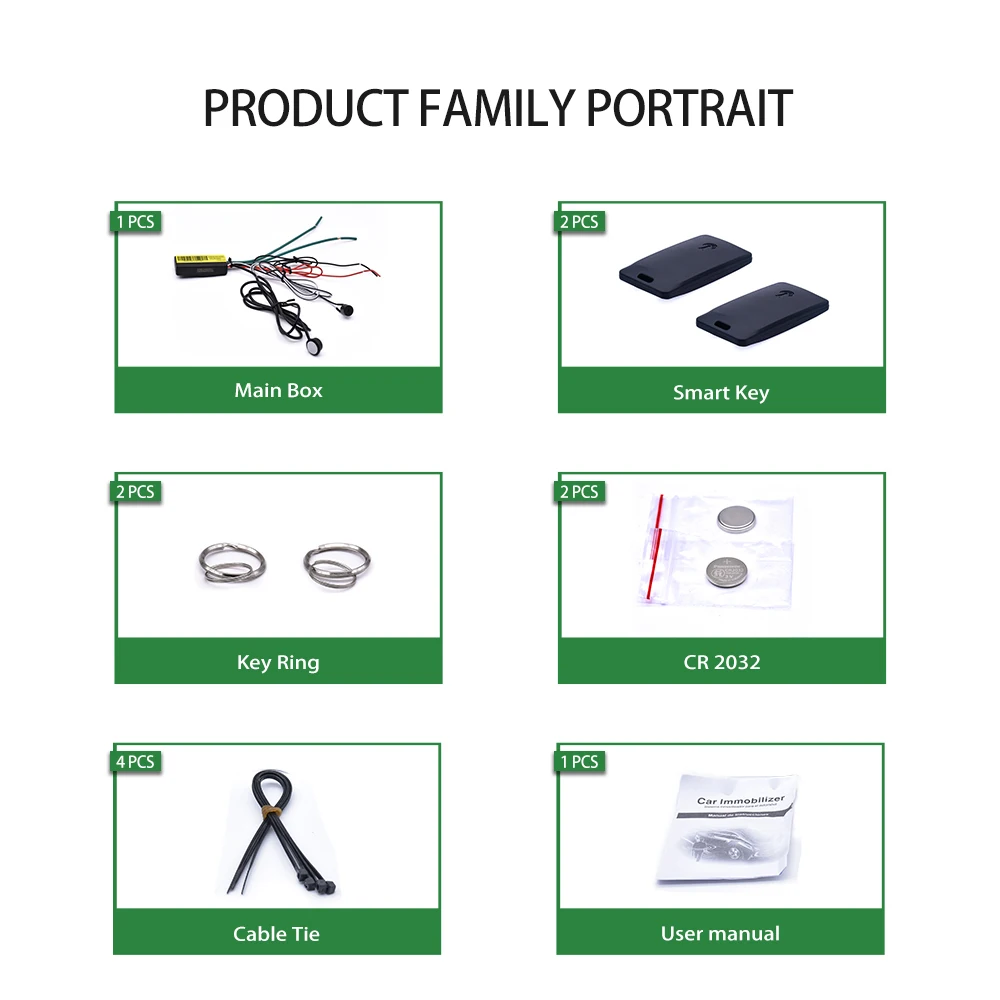 Hot sale Anti-Robbery and Anti-carjacking car immobilizer High quality car alarm Car Security Alarm Systems