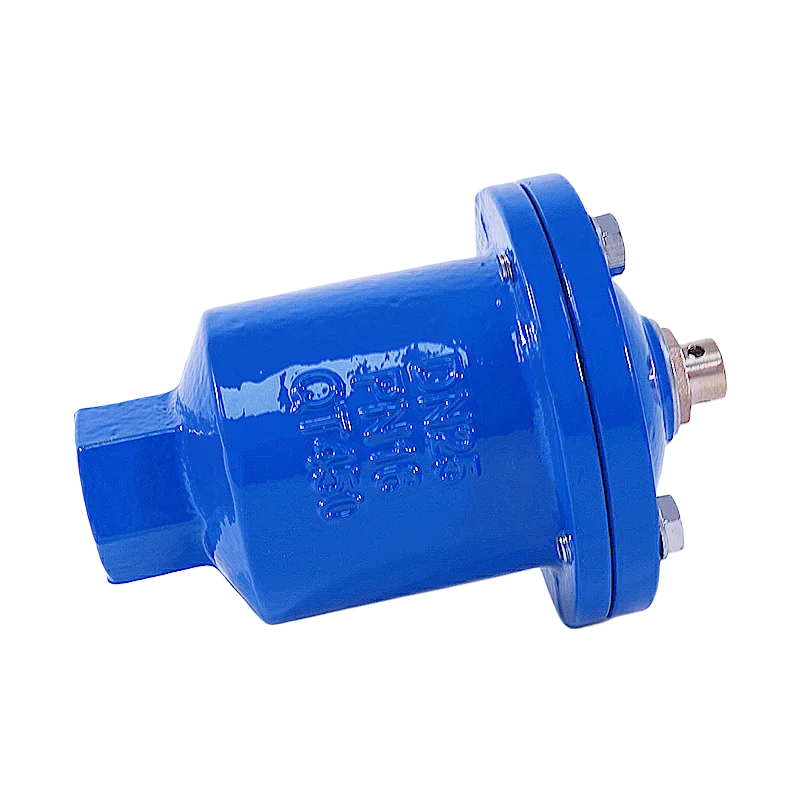 Industrial commercial threaded single hole air vent valve ductile iron end automatic air release valve exhaust valve