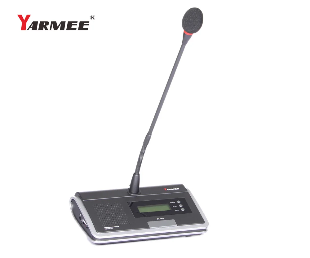 Wireless conference microphone system conference sound system with built in speaker and USB recording