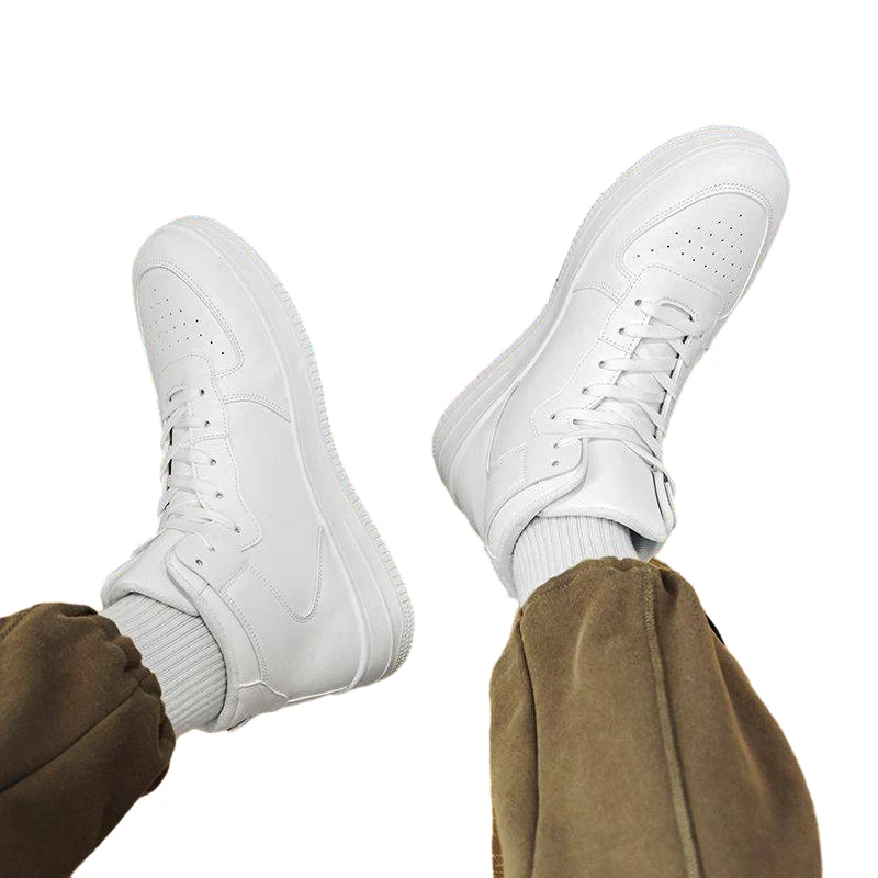 New fashion trendy mens sneakers China manufacturers custom design walking style platform spot sneakers shoes