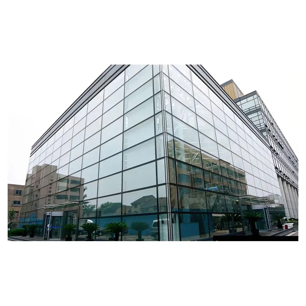 Prima Hot Selling Reliable Quality Frame Curtain Wall Manufacturers Building Unit Window System Glass Curtain Wall