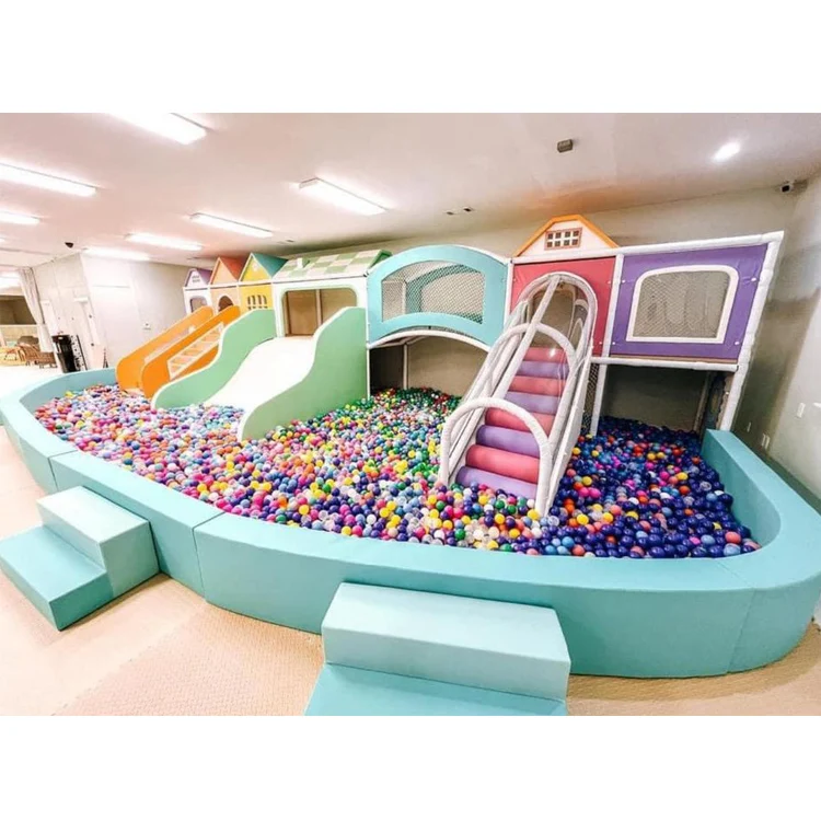 Pastel Color Indoor Playground Equipment