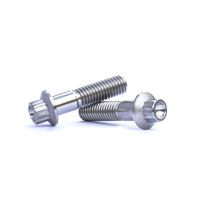Titanium 12pt  Wheel Bolts 3/8