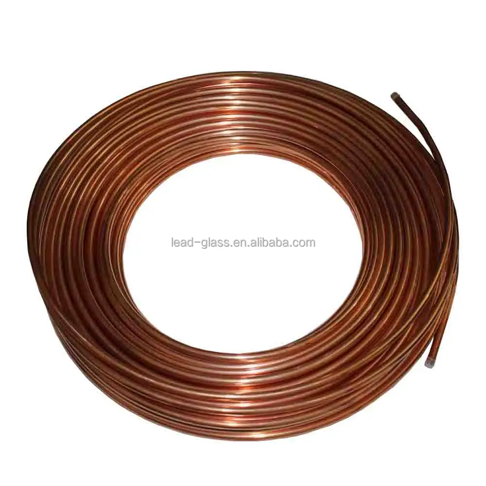 5/8 inch air conditioner copper tubing 0.8mm AC flexible copper pipe 15.88mm*0.8mm
