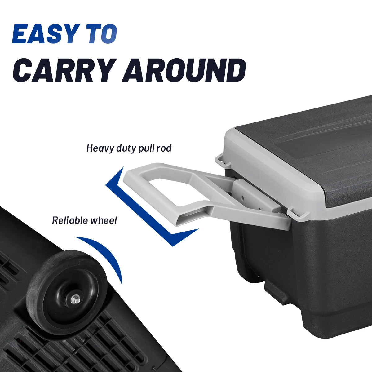 Custom Color 25 Liter DC 12V Refrigerator Portable Freezer Compressor Car Fridge with Cooling and Heating Function