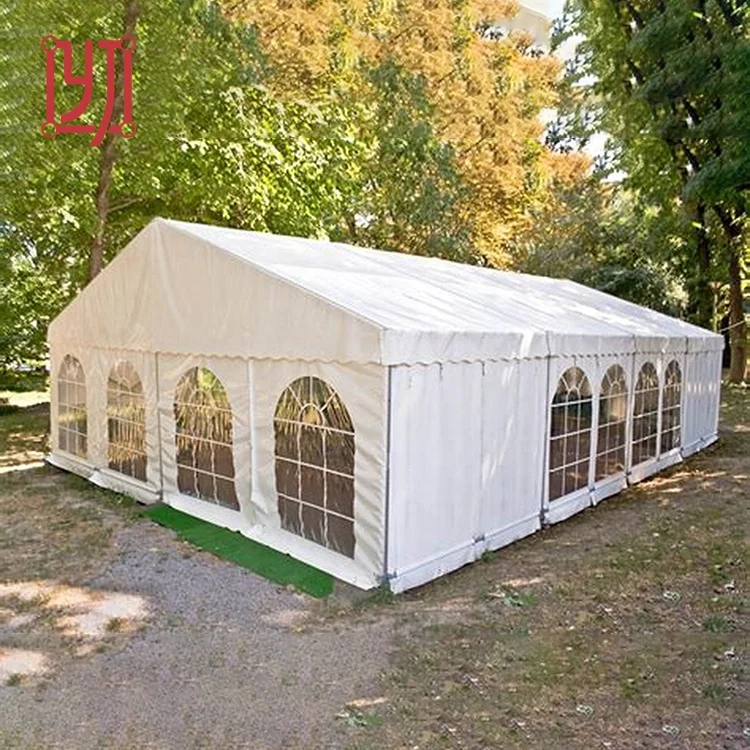 20m 35m width large span temporary white wedding tent party events marquees tents from China Yijin