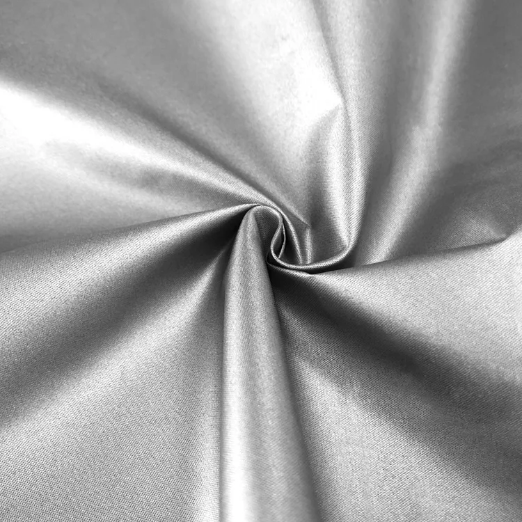 210T Polyester Taffeta Fabric waterproof silver coated Anti-UV for car cover tent umbrella