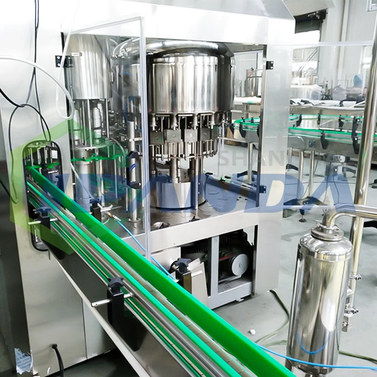 Automatic 2 in 1 Cooking Edible Oil Bottling Production Line / Sunflower Oil Filling Capping Labeling Processing Machine