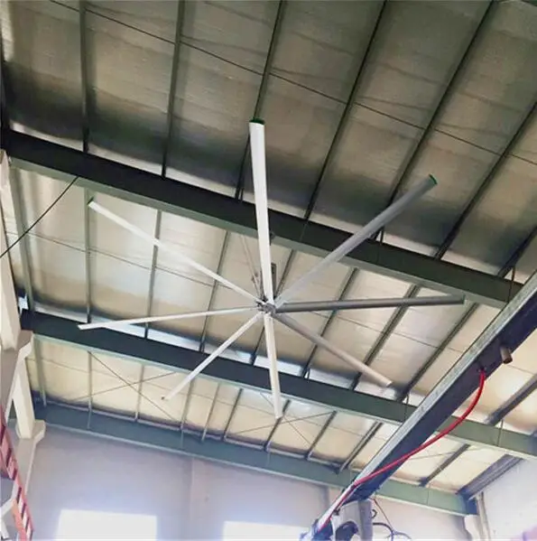 
Factory Workshop 6.6 meter 22FT hvls big industrial fan ceiling fan ventilation 