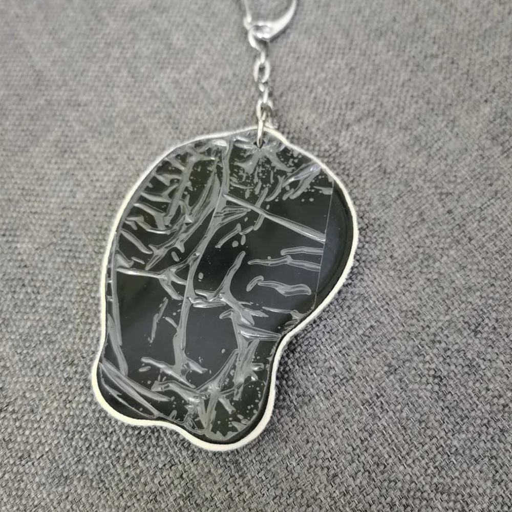 Custom 3D Silicone Gel Tiny Small Cute Mini Anime Breast Oppai Mousepad Keychain for Promotion