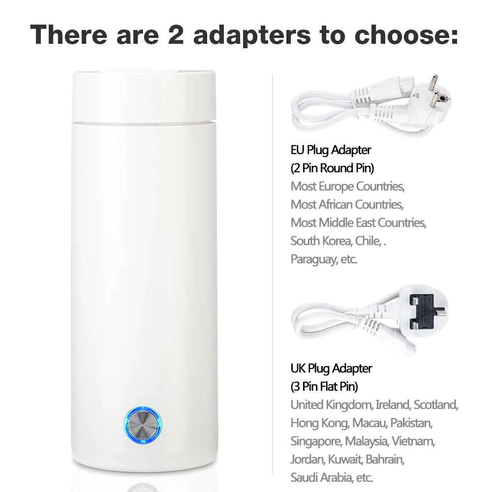 mini portable electric kettle portable electric kettle Office Travel heating electric kettle for boiling water Ready to Ship