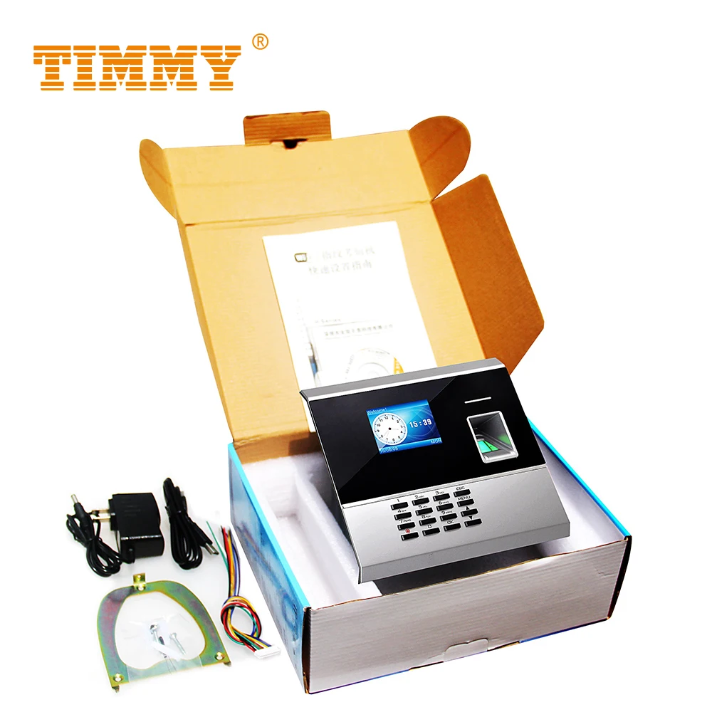 TIMMY Biometric System Time Recording Rfid Fingerprint Clocking Attendance Device