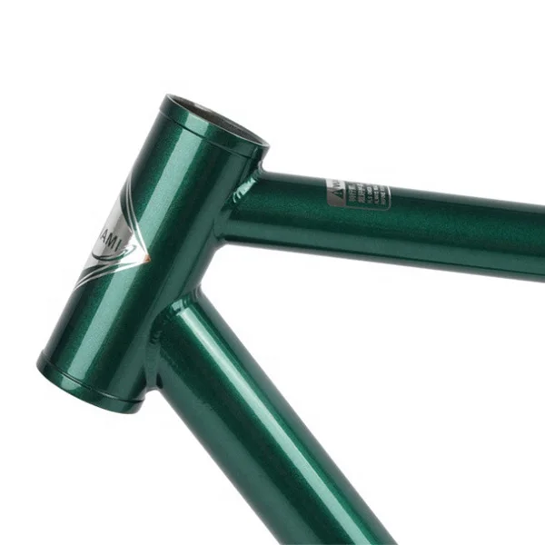 Other Bike Tsunami Frameset 700C Red Color Single Speed Bike Steel Frame for Racing Bike