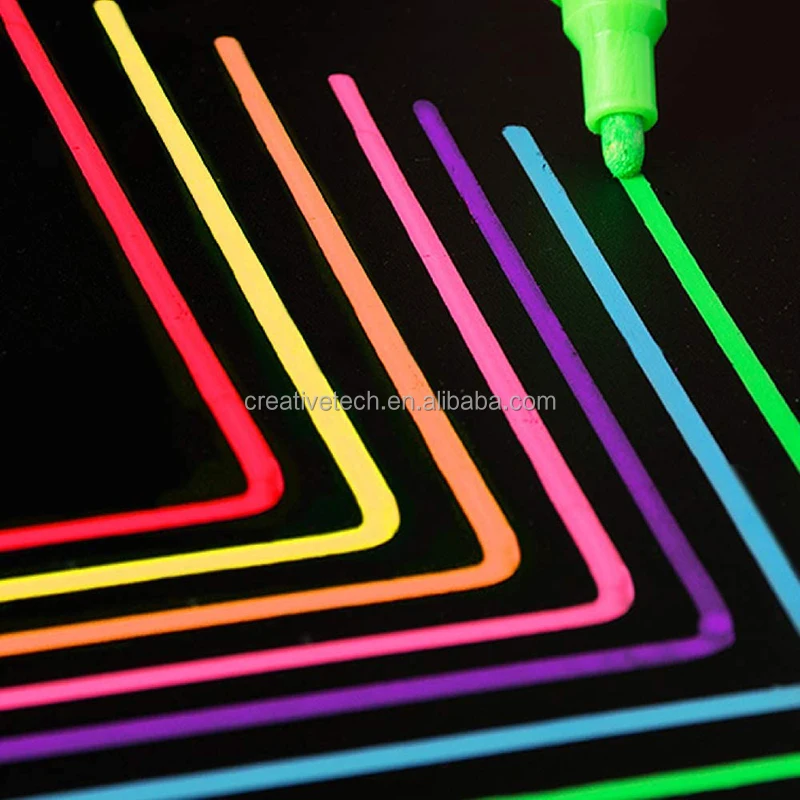 Water Based Erasable Liquid Chalk Markers Bistro Sharpie Uni Chalk Markers for Chalkboard Blackboard, Glass