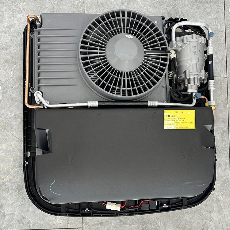 DC battery roof mounted rooftop air conditioning dc 24v/48v  caravan roof mounted  air conditioner parking cooler rooftop