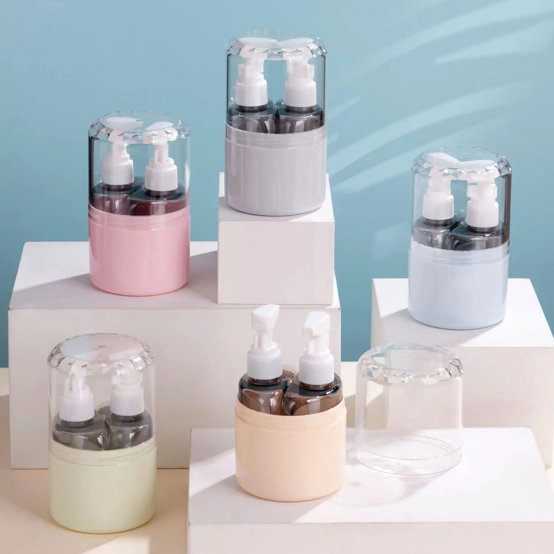 Refillable Leak Proof Containers For Toiletries Approved Airplane Accessories Kits For Liquid Travel Containers for Lotions