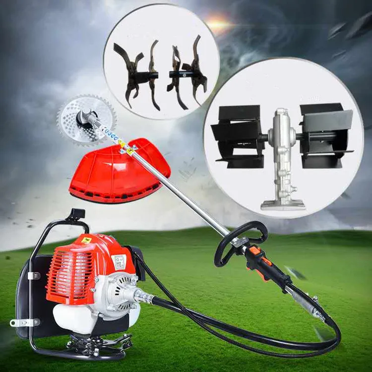 Farming machinery tractor weeder machine / backpack mini weeder / rotary rice weeder