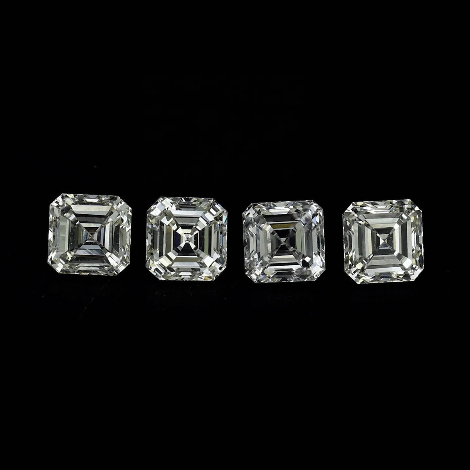 2ct 2.5ct 3ct D VS VVS Asscher Cut IGI сертификат лабораторного производства алмазных CVD HPHT Lab незакрепленных алмазов