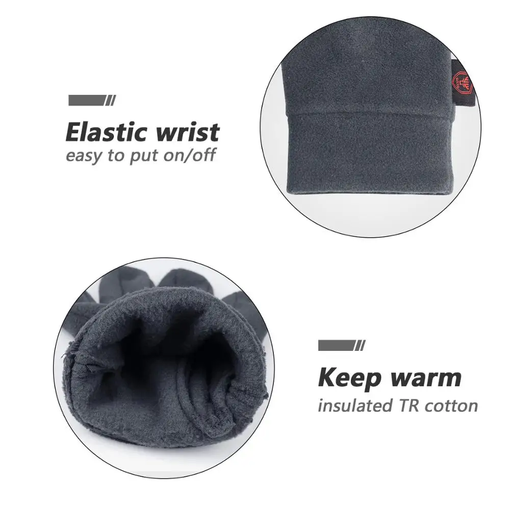 
Ozero Private Label Personalized Cycling Gloves Winter Cold Proof Finger Protective Gloves Woman Man . 