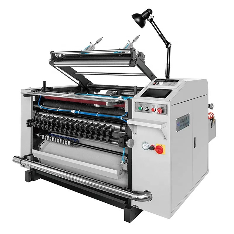 Plotter Paper Rolls Slitter Rewinder Machine,Cash Register Paper Thermal Paper Slitting Machine