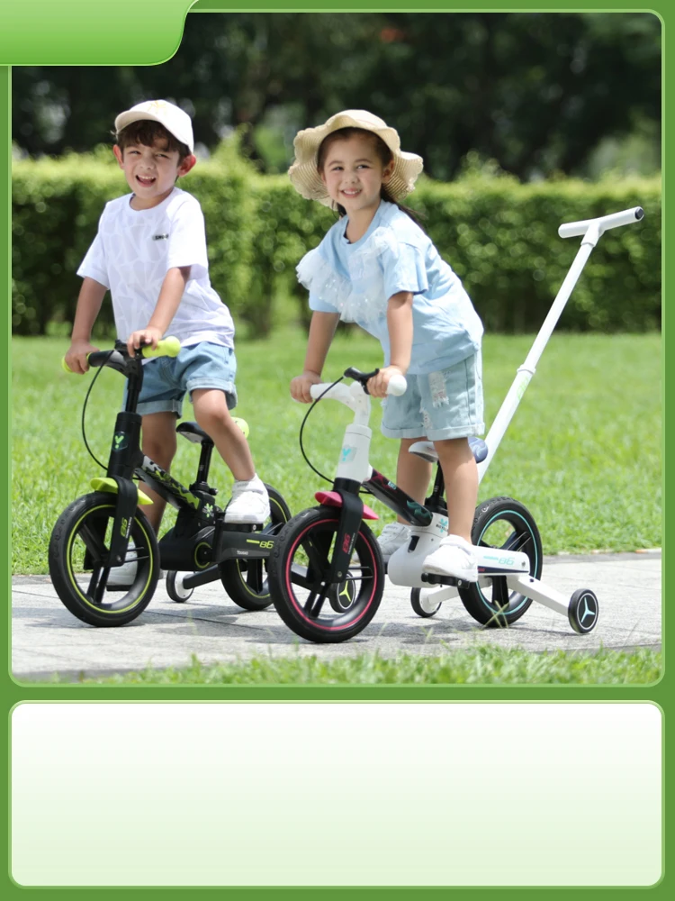 tricycle with 4 wheels 2 wheels baby bike  Three Wheels bike for baby children kids toddler tricycle