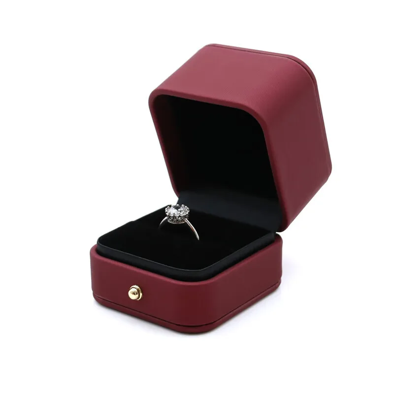 Custom logo Packaging Gift jewelry box Jewelry Ring Packaging Box Necklace Paper Boxes